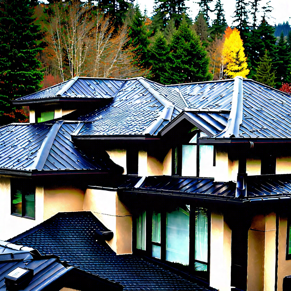 High-quality rubber roofing solutions offered by Fast Roofing in Bellevue, WA