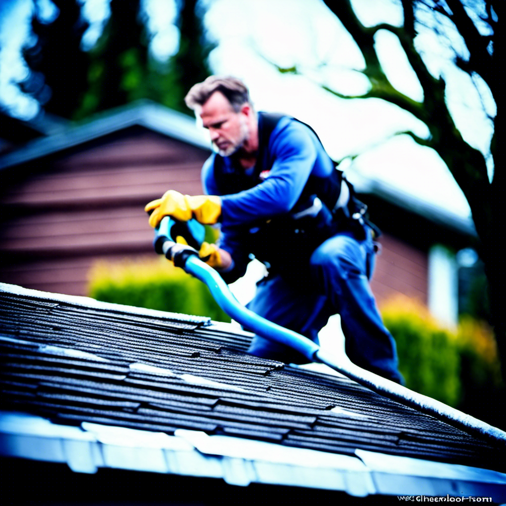 Eco-friendly roof cleaning service by LeMoine in Federal Way WA