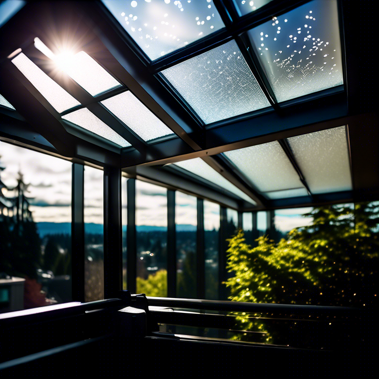 Elegant Tube Skylight in Bellevue Home